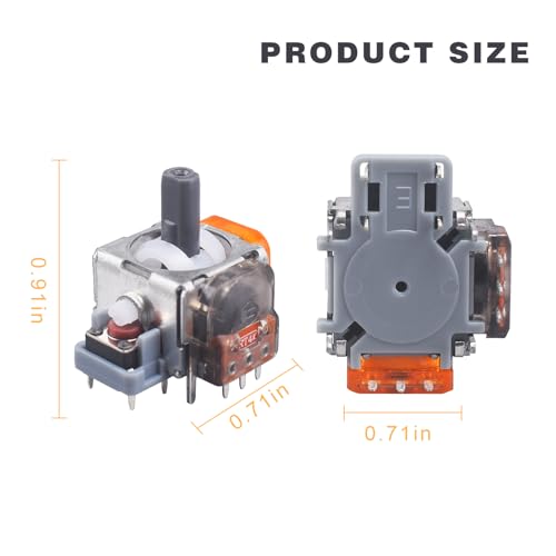 Image of Qualitied TMR Electromagnetic Joystick Replacement for PS4 /Xbox /PS5 /Switch Pro-10 Packs (TMR)