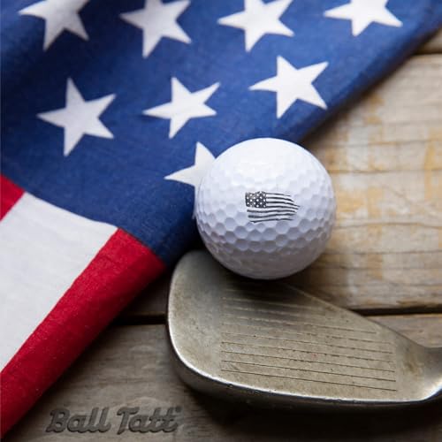 Ball Tatt USA Flag Golf Stamper