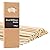 M&H 100PCS Reed Diffuser Sticks, 10 Inch Natural Rattan Wood Sticks Essential Oil Aroma Diffuser Sticks Refill Replacement for Aroma Fragrance (Primary Color)