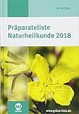 Präparateliste Naturheilkunde 2018 Präparateliste Naturheilkunde 2018