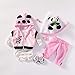 MEIBAOGE Bébé poupée Reborn bébé Jouet vêtements Tenue Accessoires Ensemble pour 45-55 cm poupée Nouveau-né Fille garçon