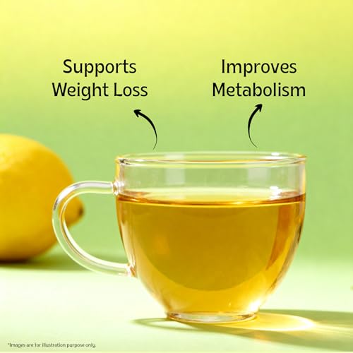 Image of Celest Green Tea | Green Tea for Weight Loss | Lemon Flavour | 25 Teabags