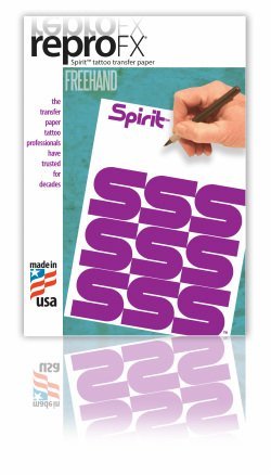 25 Sheets Spirit Stencil Paper for Freehand Tattoo Transfer Made in USA
