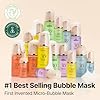 MENOKIN-30-Seconds-Quick-Bubble-Mask-BRIGHT-Vitamin-C-Glutathione-Niacinamide-in-Micro-bubbles-for-Dark-Spots-Uneven-Skin-Tone-Korean-Skin-Care-Essential-70-Uses-321-floz