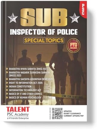 Talent Academy Kerala PSC Sub Inspector of Police 2025 - 2026 Latest ...