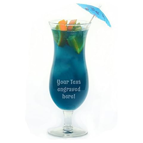 Personalized Hurricane Glass Engraved with Your Custom Text Cover