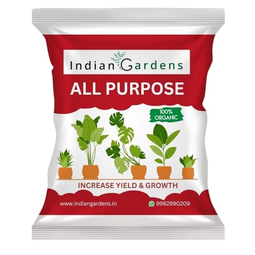 Image of Indian Gardens - All Purpose Fertilizer | Complete Plant Food for Healthy Growth | Granules for Hassle-Free Nutrient Boost | Suitable for Indoor & Outdoor Plants - 400 Grams