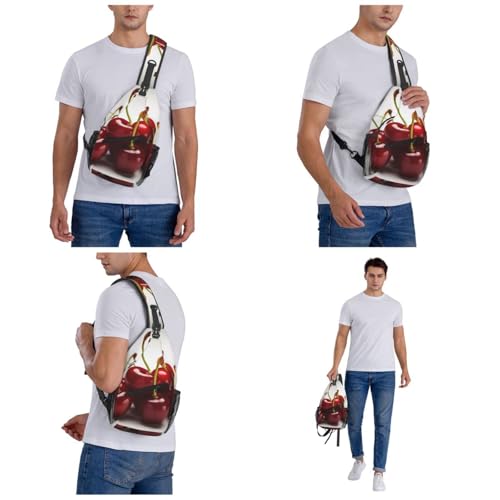 Bolso de Pecho Cruzado Chilean Cherries para Hombre y Mujer miniatura 7