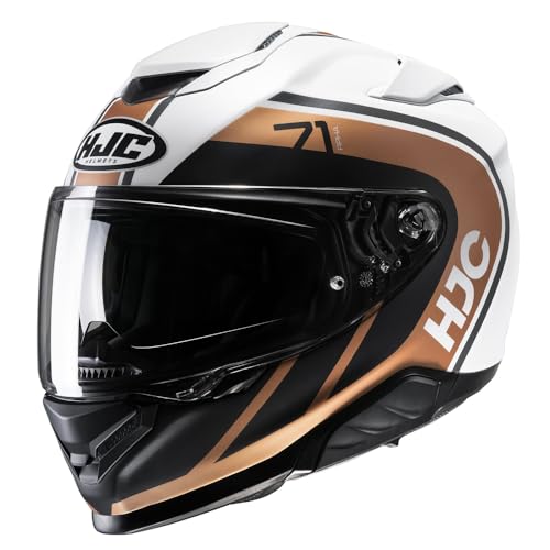 Image of HJC RPHA 71 Mapos Full Face ECE 22.06 DVS Motorcycle Helmet - MC9SF Gold Brown (S)