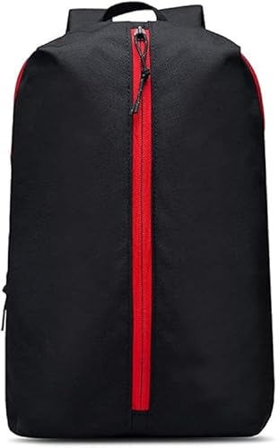 BigPlayer Black 15L Slim Backpack - School/College Casual Bag for Boys & Girls, Ideal for Travel, Business, and Office Use