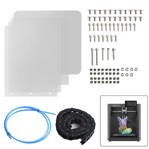3D Printer Enclosure Kit PC Cover Protection Noise Reduction Ideal for Safer-Quieter Printing Environments