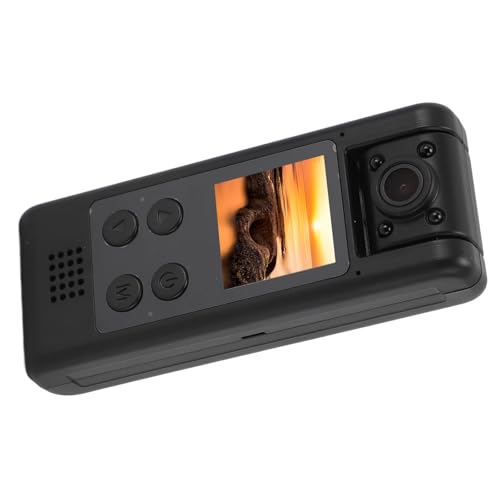 Câmera Usada No Corpo, Gravador de Vídeo Profissional HD Night Vision 4K para Esportes para Reuniões