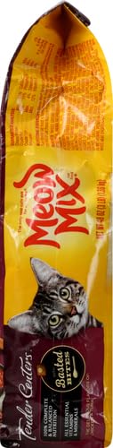 Image of Meow Mix Tender Centers, Dry Cat Food, Chicken & Tuna Flavors, 3 lb. Bag