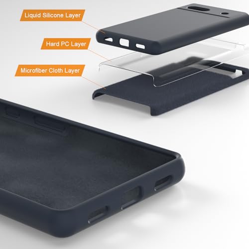 Funda Google Pixel 7a delgada y antideslizante ideal para viajes y uso diario de oficina 2