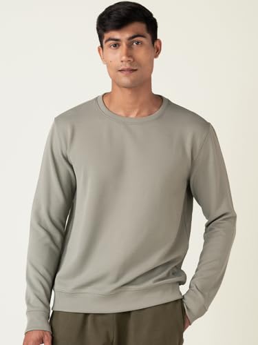 Image of DAMENSCH ReNEWd Soft Ribbed Texture, Strong Durable Fabric, Dyes Ottoman Half-Zip Sweatshirts