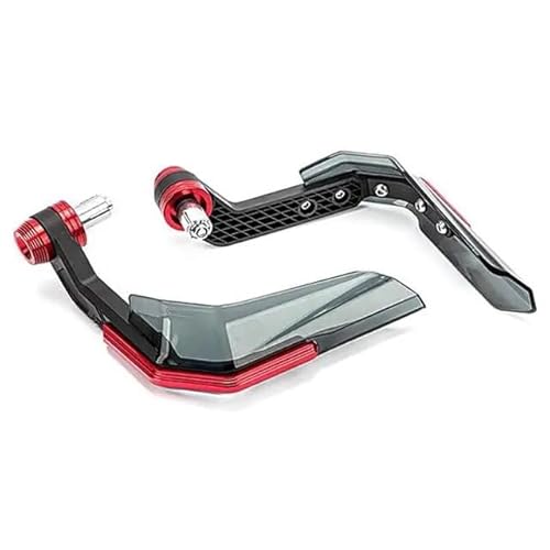 2 Stück Motorrad Handschutz für Honda Super Cub C125, Modisch Und Innovativ Robust Und Langlebig Nicht Leicht Zu Verblassen Handschützer Motorrad,2 Red