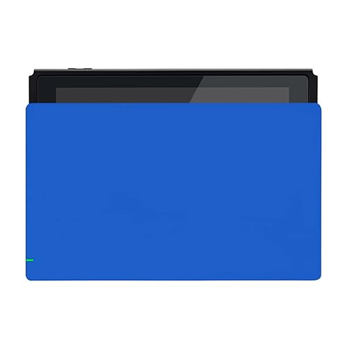 Vista 8 de eXtremeRate Blue Custom Faceplate for Nintendo Switch Charging Dock, Soft Touch Grip DIY Replacement Housing Shell for Nintendo Switch Dock