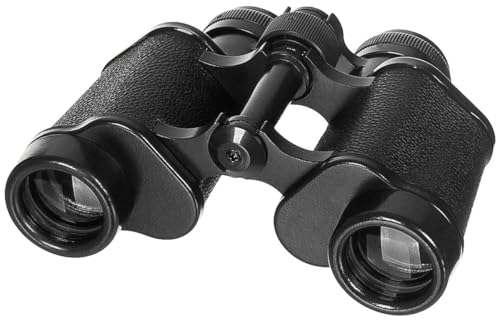 Binoculares MFH 8x30 negros con estuche de cuero miniatura 3