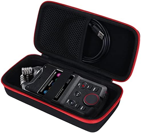 co2CREA Hard Case Compatible with TASCAM Portacapture X6 32-bit Float Portable Audio Recorder