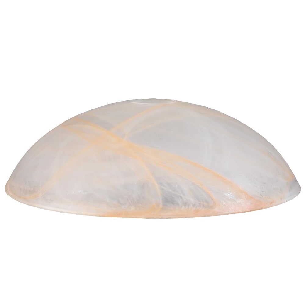 Lampenglas Amber Pendelleuchte Ø 300mm Ersatzglas Lampenschirm Glasschirm Leuchtenglas E27