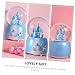 HOOTNEE Glowing Crystal Music Box Charming Castle Lights No Battery Required for Home Decor and for All Occasions