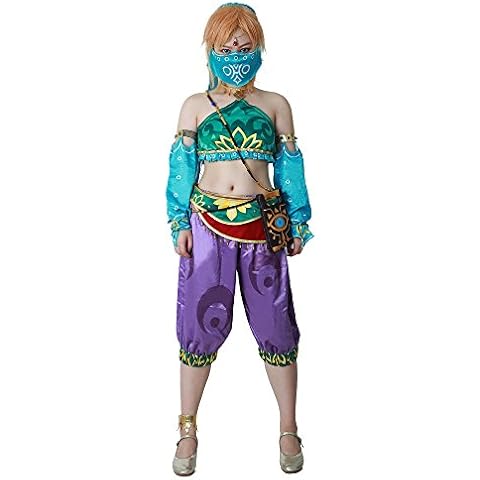 miccostumes Women's Gerudo Link Costume Cosplay Outfit Halloween, Multicoloured, Large Cover