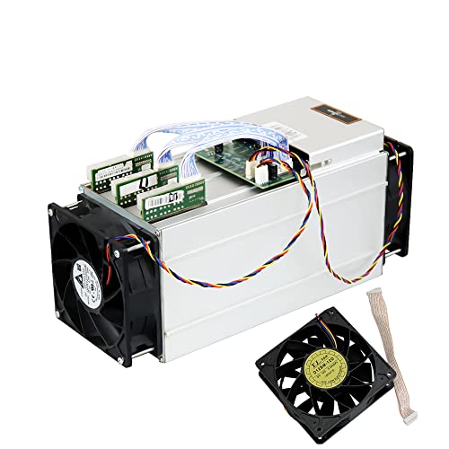 Antminer S9j 14.5TH/s Bitcoin Miner, Professional ASIC Bitcoin Mining Machine @0.098 Watts/GH BTC BCH Miner Asic Miner with A Fan and Data Cable