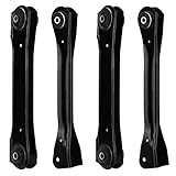 Front Upper & Lower Control Arm for Jeep TJ Wrangler 1997 1998 1999 2000 2001 2002 2003 2004 2005 2006 Passenger & Driver Left Right Side Replacement Suspension Kit