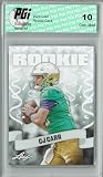 C.J. Carr Rookie Card 2024 Leaf Notre Dame #29 PGI 10