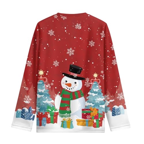Image of Kids Long Sleeve Shirts for Girls 3-16 Year Old Cute Clothes for Teen Girls Casual Workout Tops