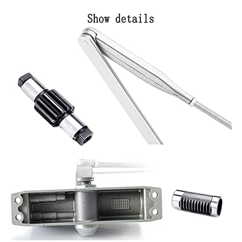 Mais perto de porta ajustável automático mais perto de fácil instalação modelo de montagem de braço