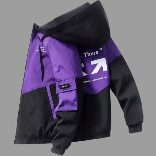Image of Men's Winter Puffer Jacket | Hooded, Padded Bomber Jacket for Men | Standard Length, Full Sleeve, Warm & Stylish Winter Wear