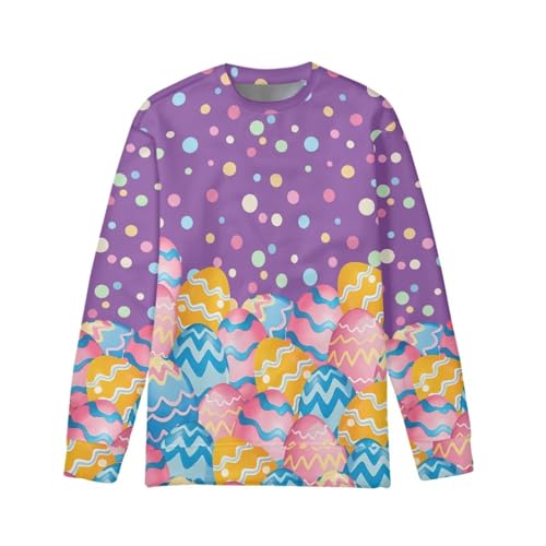 Kids Oversized Hoodies Cute Graphic Long Sleeve Crewneck Sweatshirt Fall Clothes - Main Image