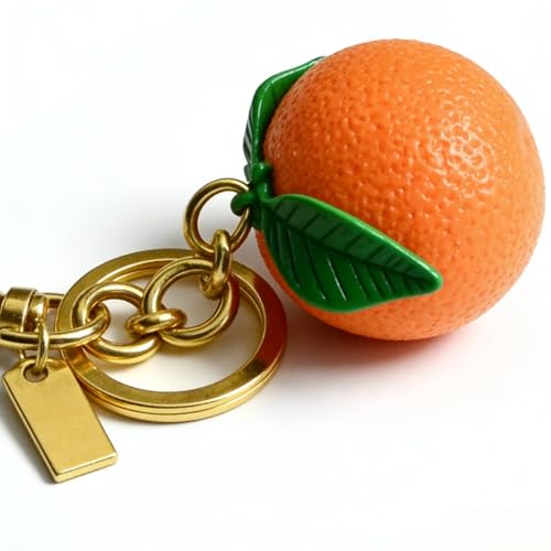 InterCat Cute Orange Fruit Purse Keychain Set - image 5