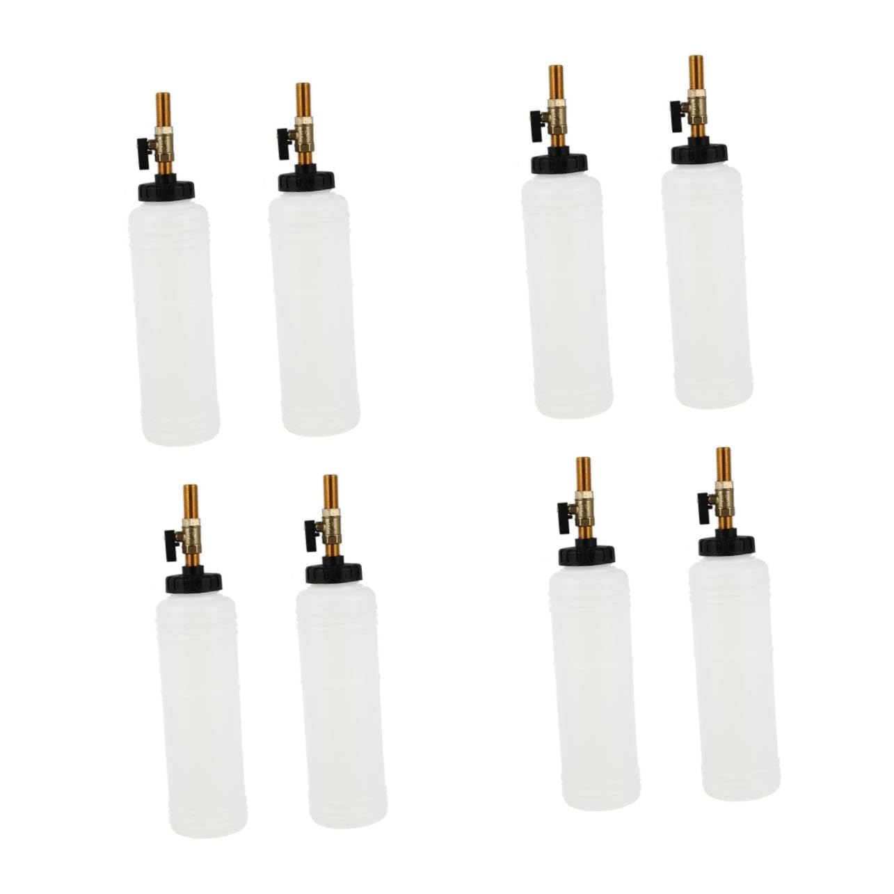 Cabilock Máquina De Cambio De Aceite De Frenos Mineral Cambiar Auto Cambiando Eliminación Sangrado De Frenos Purgador De Presión Purgador De Frenos El Plastico 2 Piezas X 4