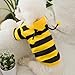 DRAGONRUN Dog Hoodie for Large Dogs Halloween Bees Theme Dog Apparel Spring Dog Clothes for Dogs Outdoor Use