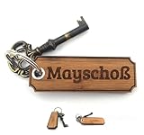 PERFEKTES GESCHENK: Überrasche einen lieben Menschen mit diesem Schlüsselanhänger von Mr. & Mrs. Panda als besonderes Geschenk. Ideal als Glücksbringer oder Schutzengel, der liebe Gedanken und positive Vibes versprüht.