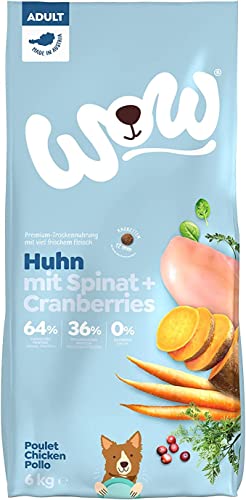 Produktbild von WOW Adult Huhn mit Roten Rüben Hundetrockenfutter - 12 kg