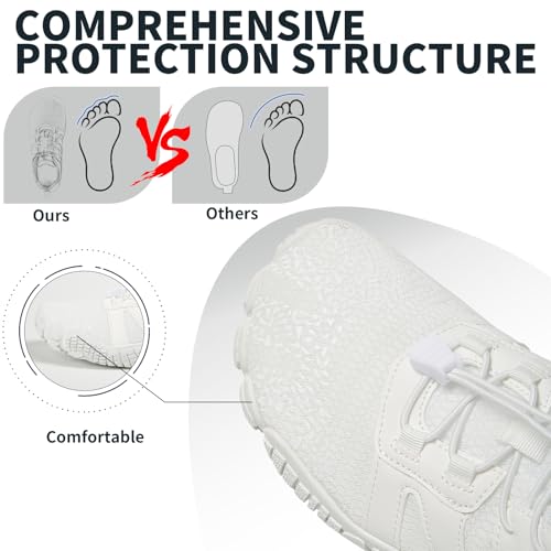 Women Men Zero Drop Barefoot Shoes | Wide Toe Box, Lightweight & Stylish | Ideal for Natural Movement, Workouts & Daily Activities3