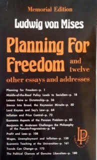 Planning for freedom, and twelve other essays a... 0910884021 Book Cover