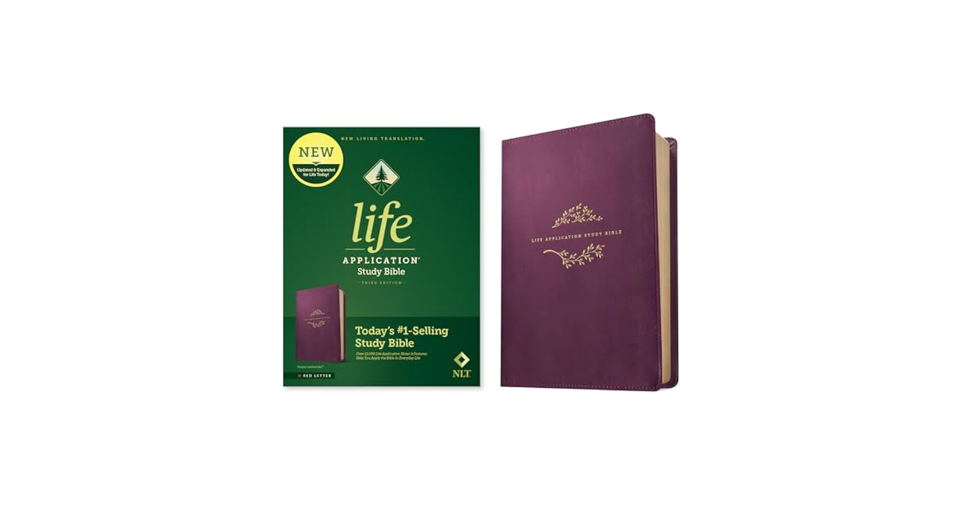 NLT Life Application Study Bible, Third Edition (LeatherLike