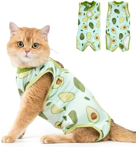 Avont Traje de Recuperación para Gato, Ropa Protectora Postoperat...