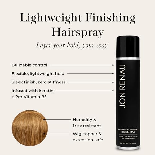 Spray fijador ligero para pelucas Jon Renau 10 fl oz miniatura 3