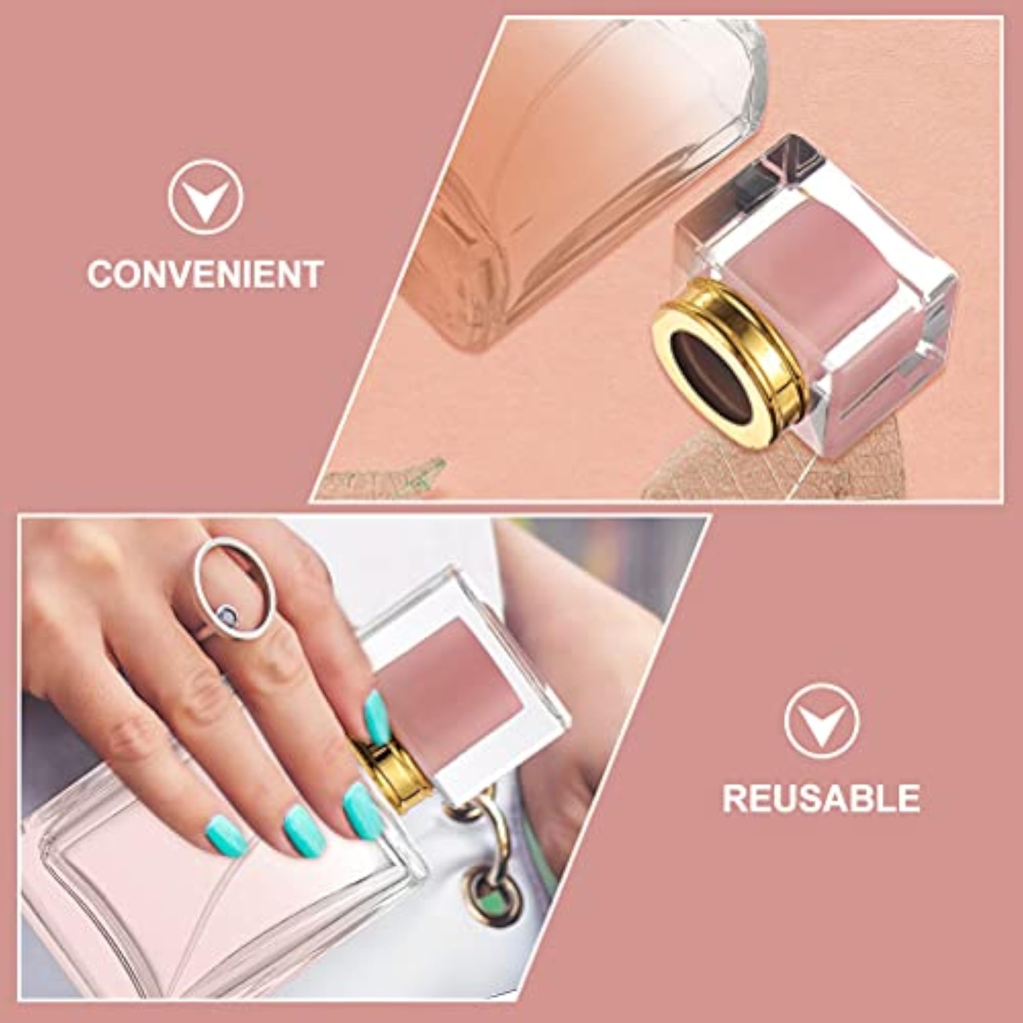 3pcs 30ml Refillable Fine Mist Perfume Spray Bottles