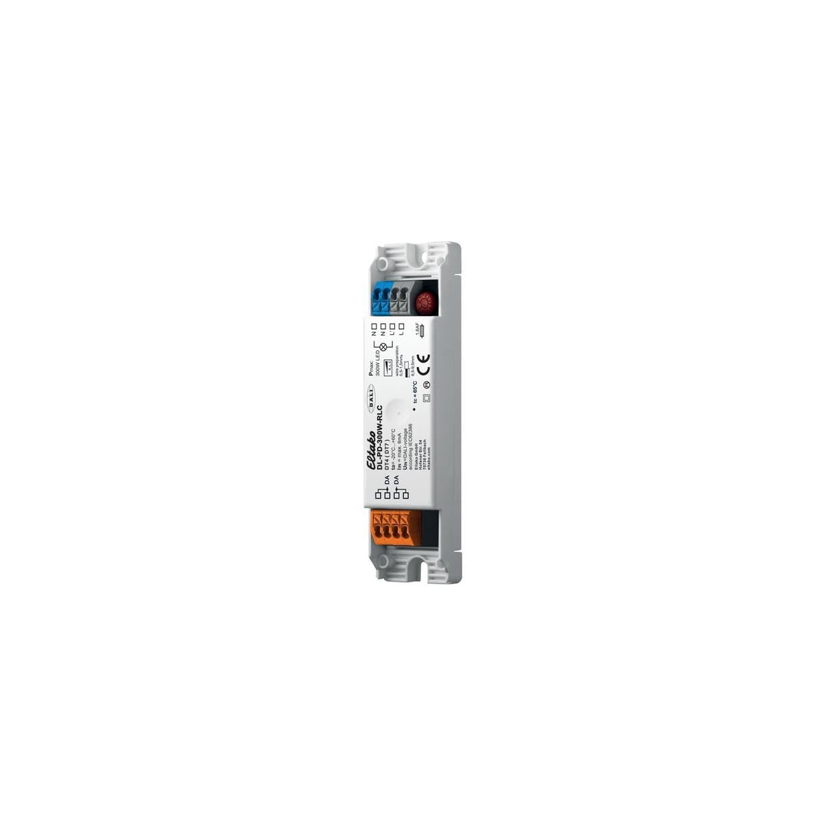 Eltako Ściemniacz fazowy z wejściem sterującym DALI (DT4) DL-PD-300W-RLC