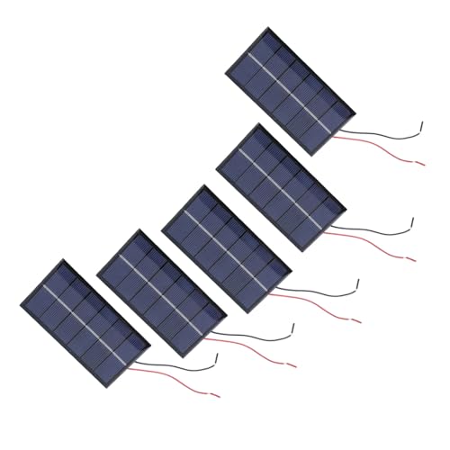 Panel solar de 3.0 V 220 MA con alambre que gotea pegamentos, placa solar epoxi, placa de polisilicio, módulo de sistemas solares duradero