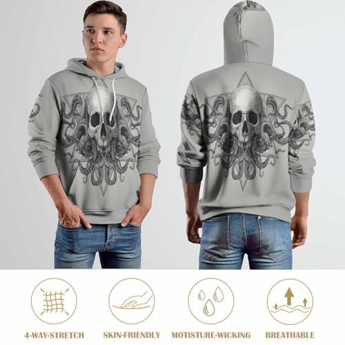 Sweat à capuche homme ample pour en finir avec les pulls serrés - 7