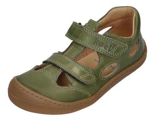 KOEL Barefoot Kinderschuhe - Deen Nappa - Olive, Größe:26 EU