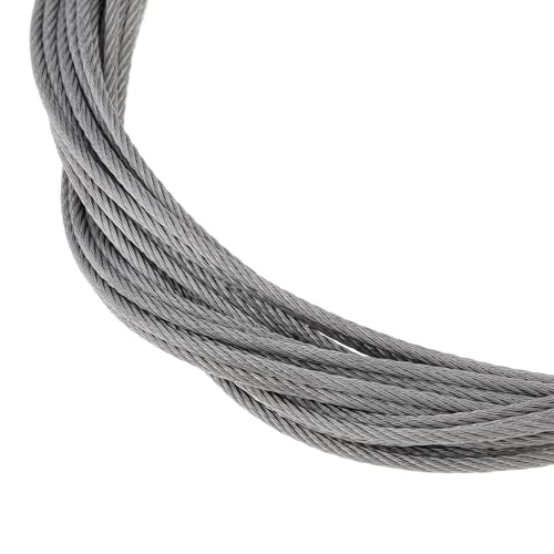 Image of 8 PCS Adjustable Picture Hanging Wire Mirror Frame Kit 1m x1.5mm Heavy Duty Stainless Steel Rope for Mirror Hanging Hardware,Light Lamp,Billboards,Basket Flowerpot Hold Up to 66lbs(30kg)