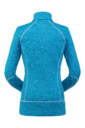 Spyder Womens Accord Zip T-Neck  Pullover Long Sleeve Active Shirt